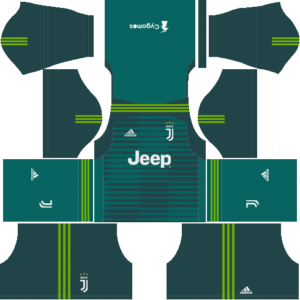 DLS Juventus 512×512 Dream League Soccer Goalkeeper Home Kits